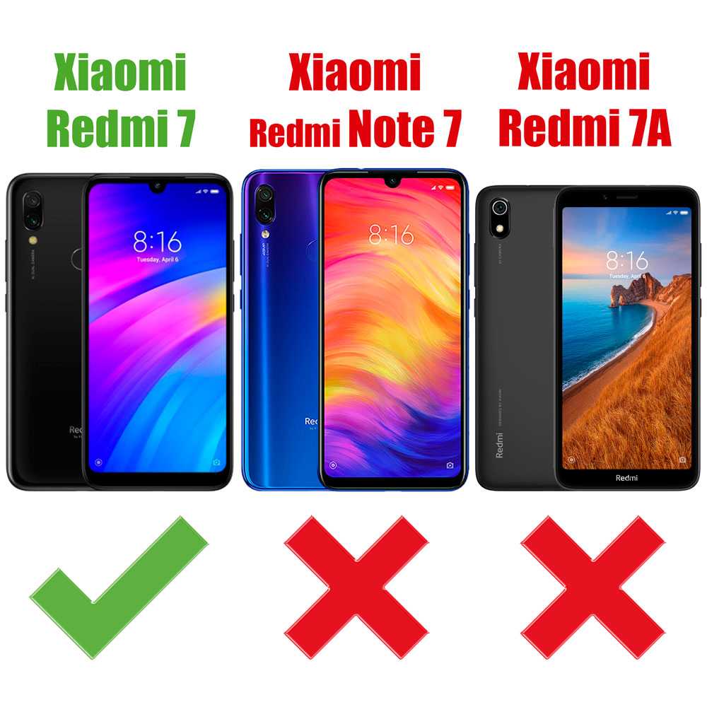 Protector de Camaras Traseras Fibra de Vidrio 9H 0.3mm para Xiaomi Redmi 7