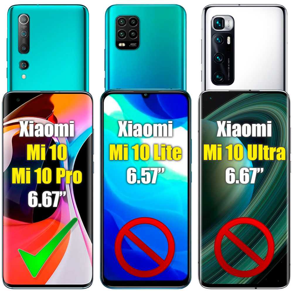 Funda de TPU para Xiaomi Mi 10/Pro Esquinas Reforzadas ShockProof Anti Golpes Arañazos Silicona Carcasa Bumper Estuche