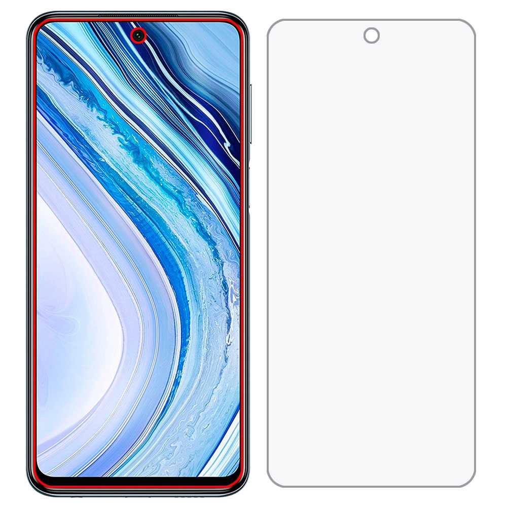 Protector de Pantalla Hidrogel para Xiaomi Redmi Note 9S/9 Pro Flexible Membrana Lámina Antiarañazos Autorreparación