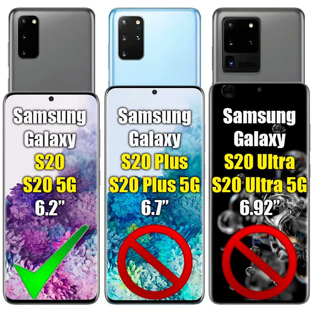 Protector de Pantalla Hidrogel para Samsung Galaxy S20 5G Flexible Lámina Protección Antiarañazos Autorreparación