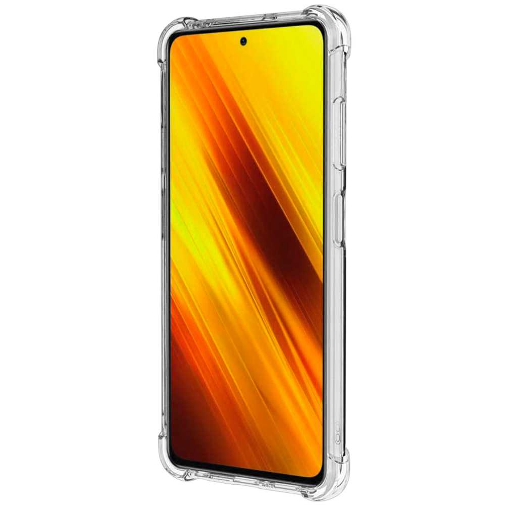 Funda de TPU para Xiaomi Pocophone POCO X3 NFC/PRO Esquinas Reforzadas ShockProof Anti Golpes Arañazos Carcasa Bumper