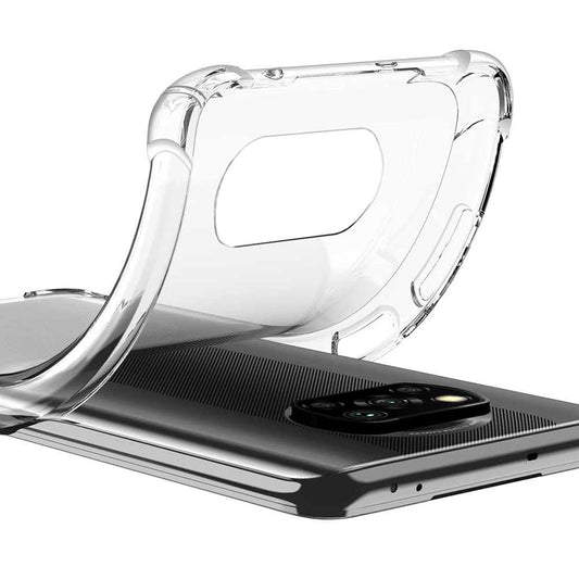 Funda de TPU para Xiaomi Pocophone POCO X3 NFC/PRO Esquinas Reforzadas ShockProof Anti Golpes Arañazos Carcasa Bumper