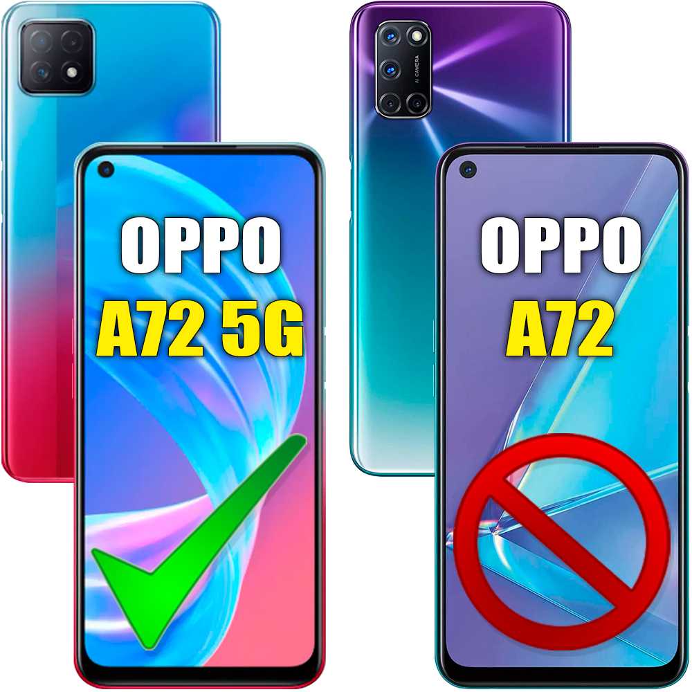 Funda de TPU para OPPO A72 5G Esquinas Reforzadas ShockProof Anti Golpes Arañazos Carcasa Bumper
