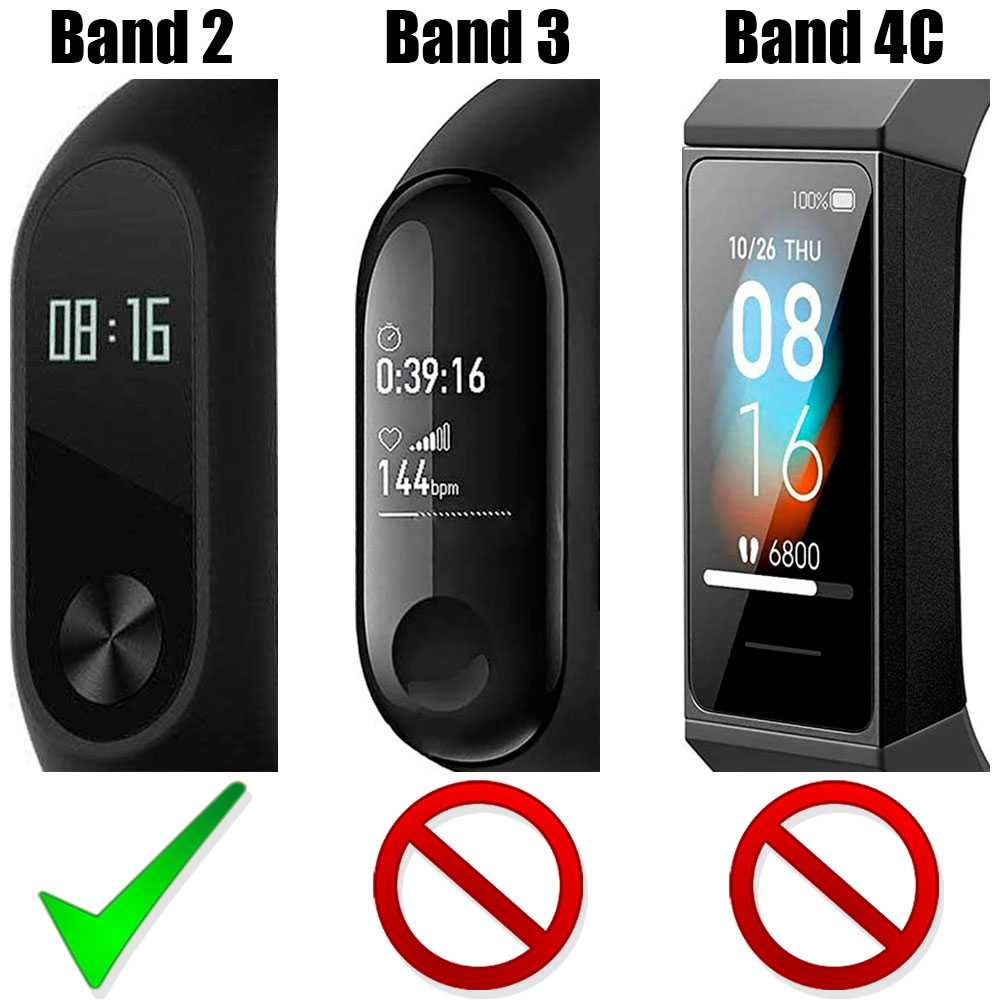 3 Correas de Repuesto Compatible con Xiaomi Mi Smart Band 2 Negra Recambio Silicona Suave Flexible Pulsera Brazalete