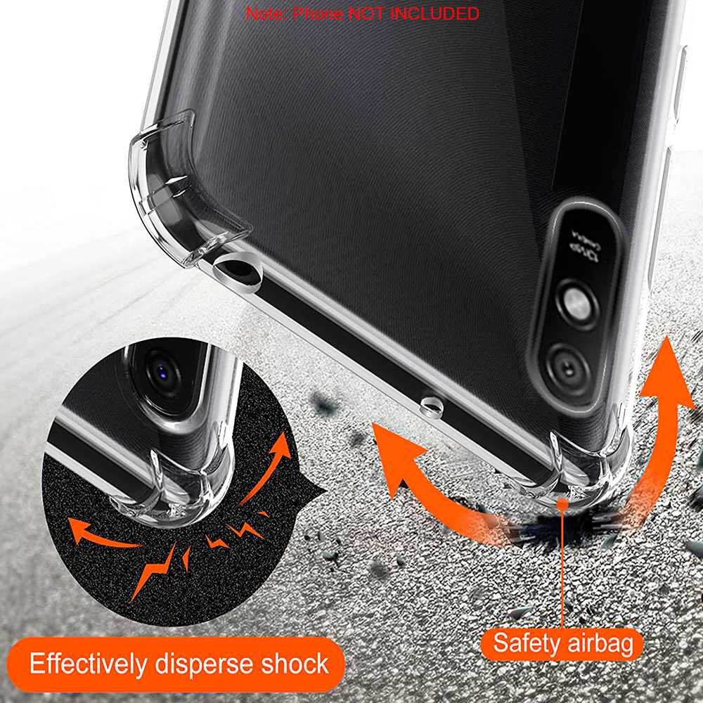 Funda Protectora de TPU Compatible con Xiaomi Redmi 9A/9AT Flexible Esquinas Reforzadas Anti Golpes Carcasa Bumper