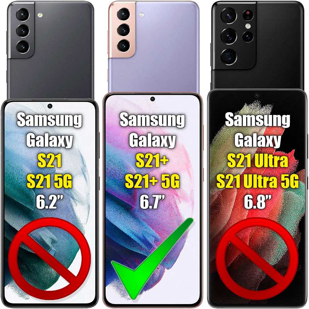 Funda Protectora de TPU Compatible con Samsung Galaxy S21 Plus/5G Flexible Esquinas Reforzadas Anti Golpes Bumper