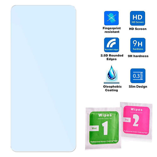 Protector de Pantalla Cristal Templado Premium Compatible con Xiaomi Mi 10T/Xiaomi Mi 10T Pro Vidrio Plano Anti Golpes
