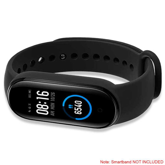 8 Correas de Repuesto Compatibles con Xiaomi Mi Band 6 5 Amazfit Band 5 Recambio Silicona Suave Flexible Pulsera Bracalete