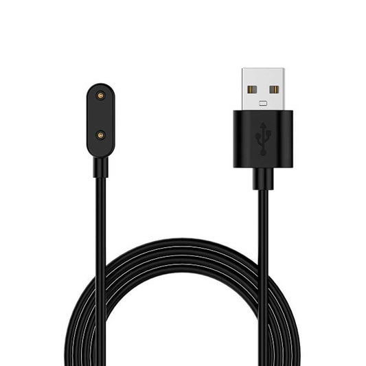 Cable USB Cargador Compatible con Huawei Watch Fit/Fit Mini, Huawei Band 7/6, Huawei 4X, Honor Band 6, Honor Watch ES,2 Pines 60cm Negro