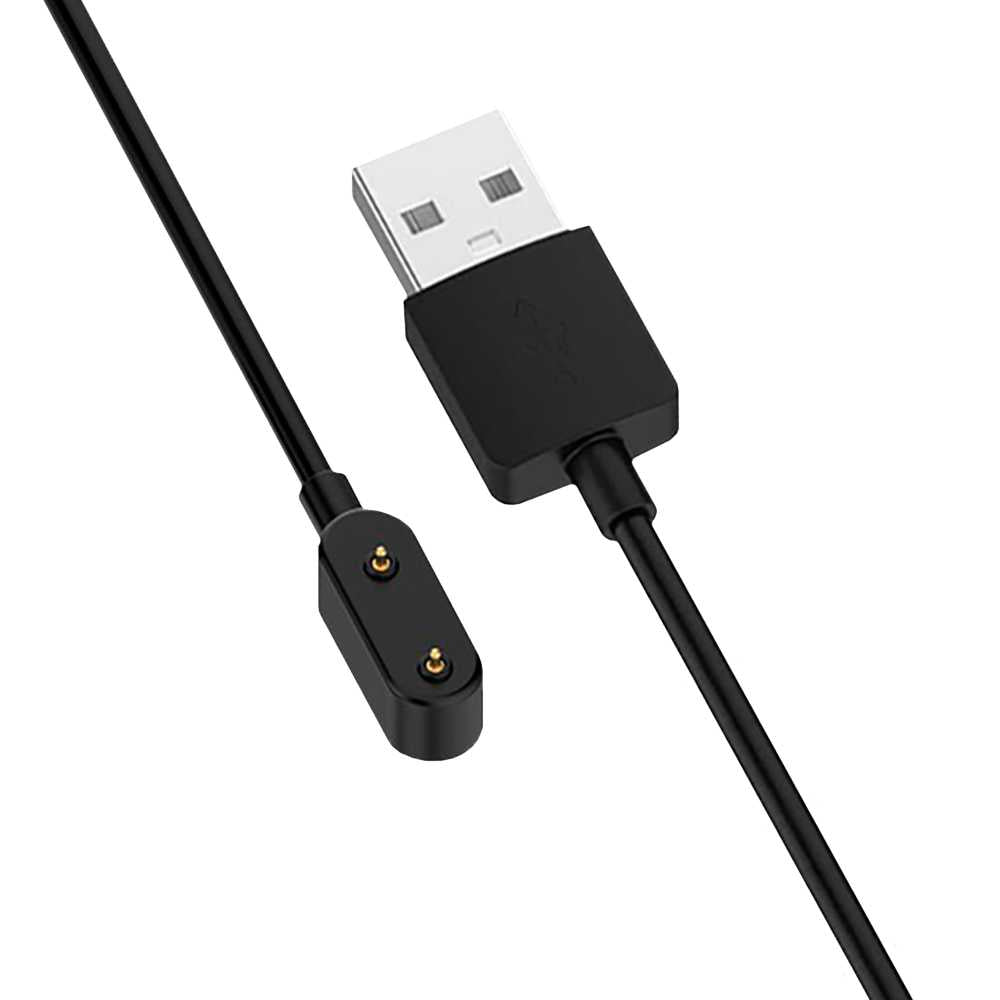 Cable USB Cargador Compatible con Huawei Watch Fit/Fit Mini, Huawei Band 7/6, Huawei 4X, Honor Band 6, Honor Watch ES,2 Pines 60cm Negro