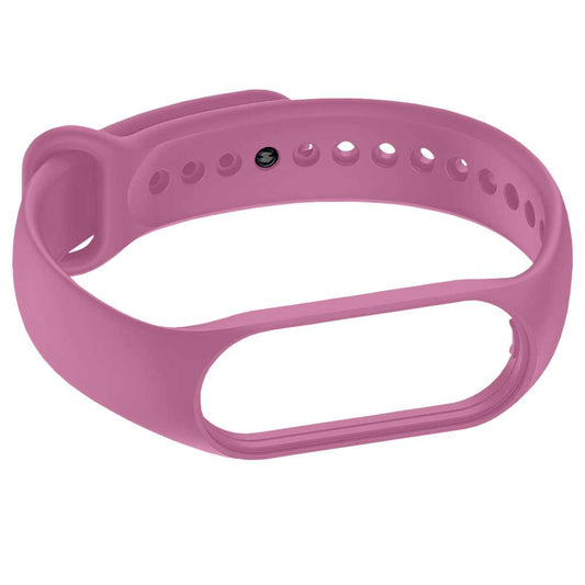 Pulsera de Recambio Silicona Suave Flexible Compatible con Xiao Mi Band 7 6 5 Amazfit Band 5 Violeta Correa Repuesto Transpirable Goma