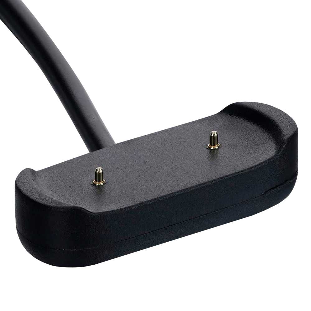 Cable de Carga USB 50cm Negro Compatible con Amazfi T-REX Pro, GTR 2/2e, GTS 2/2e/2 mini/4 mini, Bip U/U Pro, Zep E Circle/E Square/Z