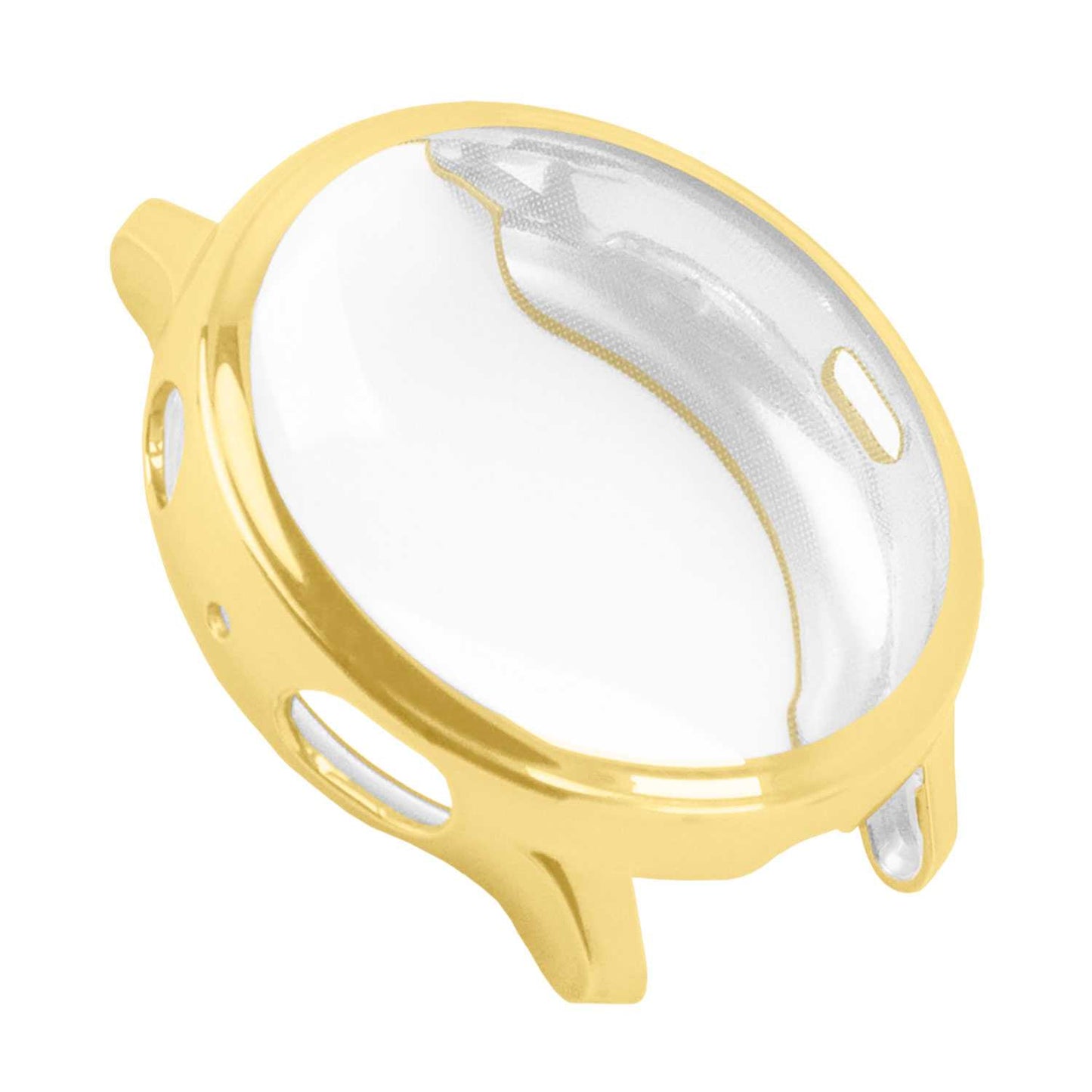 Funda Protectora de TPU Dorado Compatible con Relojes Inteligentes Samsung Galaxy Watch Active 2 (40mm)