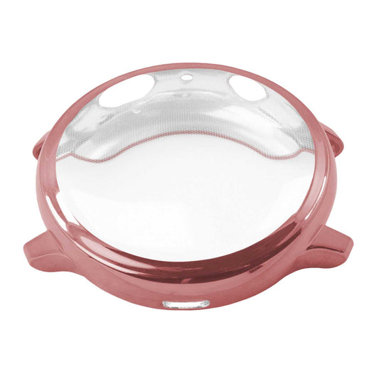 Funda Protectora de TPU Rosa Compatible con Relojes Inteligentes Samsung Galaxy Watch Active 2 (44mm)