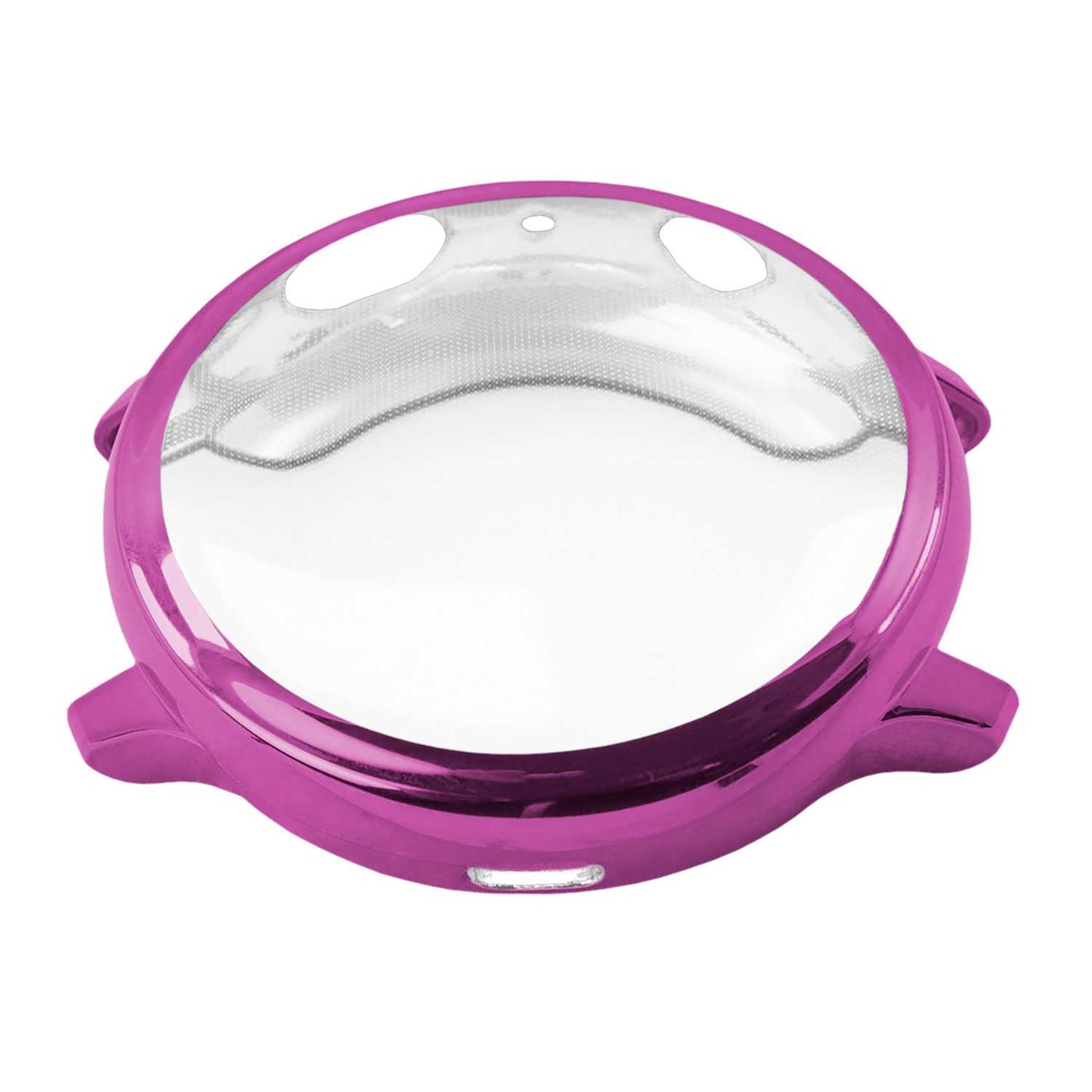 Funda Protectora de TPU Violeta Compatible con Relojes Inteligentes Samsung Galaxy Watch Active 2 (44mm)
