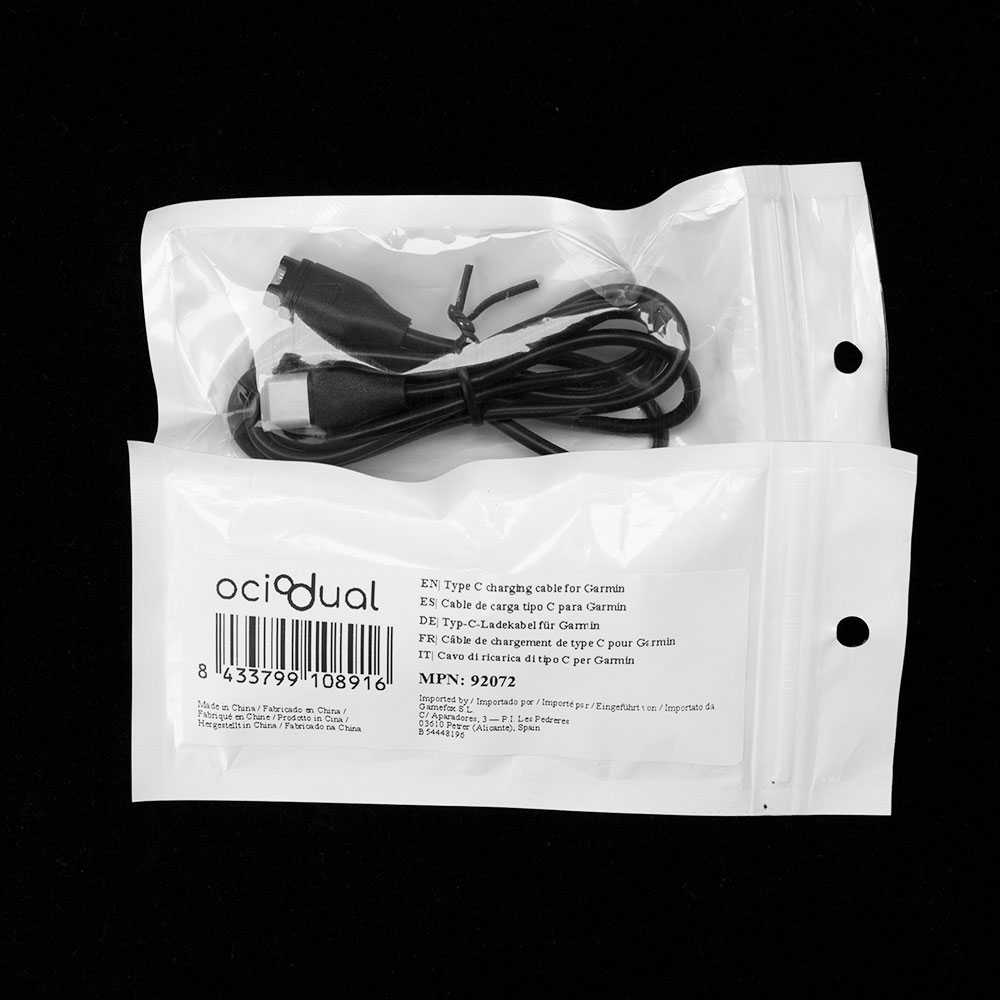 Cable tipo C Compatible con Garmin Fenix 7 7S 7X 6 6S 6X 5 5S 5X Plus, Cable cargador para garmin, Forerunner 935 945 45 45S 245, Approach S10 S40 S60 X10, Vivoactive 3 3 Music 4 4S, Epix 2, Venu 2 2S Sq 2, Instinct, Tactix