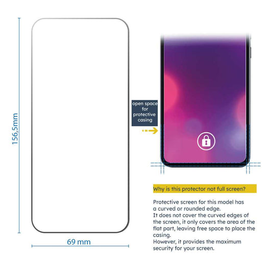 Protector de Pantalla Cristal Templado Premium para Xiaomi Redmi Note 11 Pro Vidrio 9H 2.5D Anti Golpes Arañazos 0.3mm