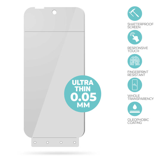 Protector Completo de Pantalla Hidrogel para SAMSUNG Galaxy A22 5G/A03S/A03/A13 4G/A13 5G Lámina Película Protectora Antiarañazos Antihuellas