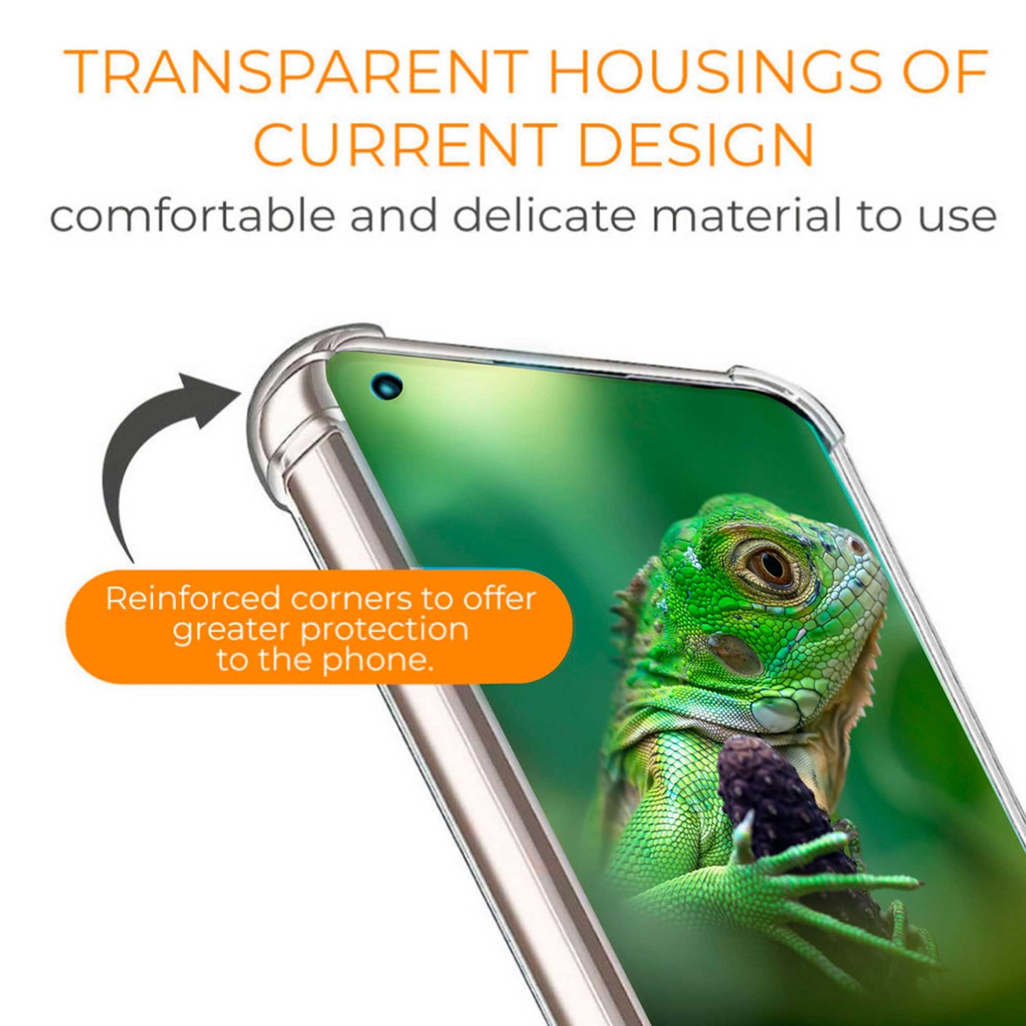 Funda de TPU para MOTOROLA moto g53 5G, Carcasa Flexible con Esquinas Reforzadas Antigolpes, Protección en Cámaras, Silicona Transparente