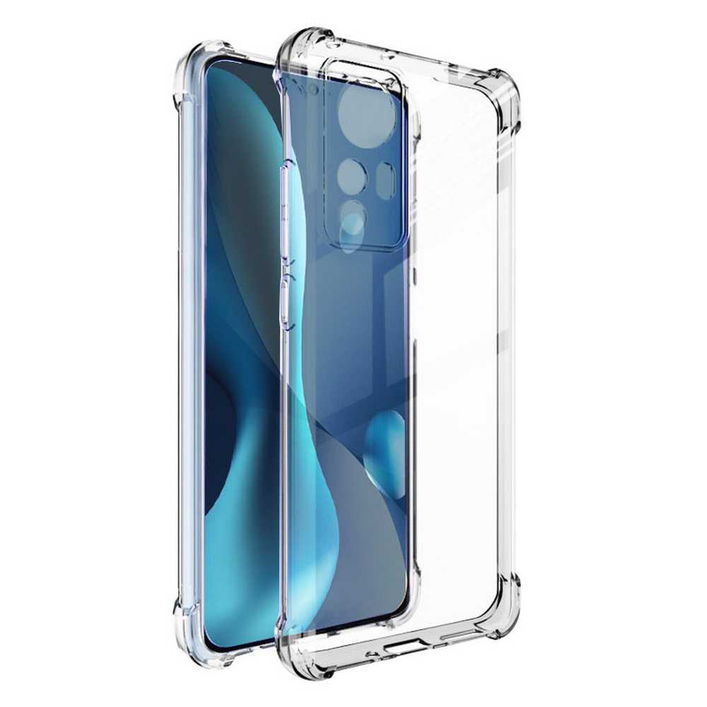 Funda de TPU para Xiaomi 12 lite, Carcasa Flexible con Esquinas Reforzadas Antigolpes, Protección en Cámaras, Silicona Transparente