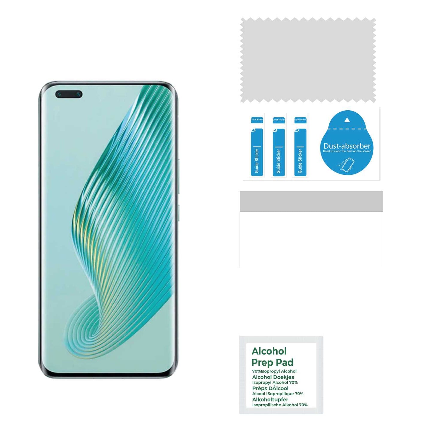 Protector Completo de Pantalla Hidrogel para Honor magic5 pro Lámina Película Protectora Antiarañazos Antihuellas