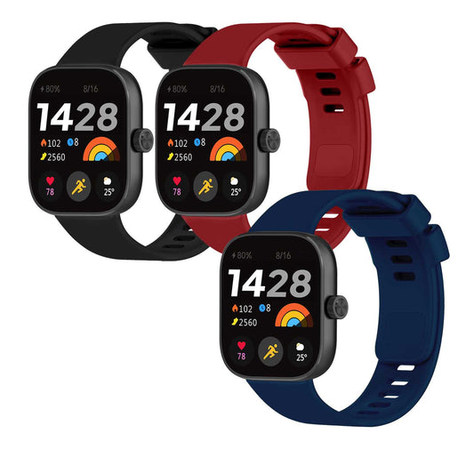 Correa Reloj Inteligente Compatible con Xiaomi Smart Band 8 Pro, Redmi Watch 4, Pulsera Reloj Inteligente de Silicona, Resistente al Sudor, Transpirable,