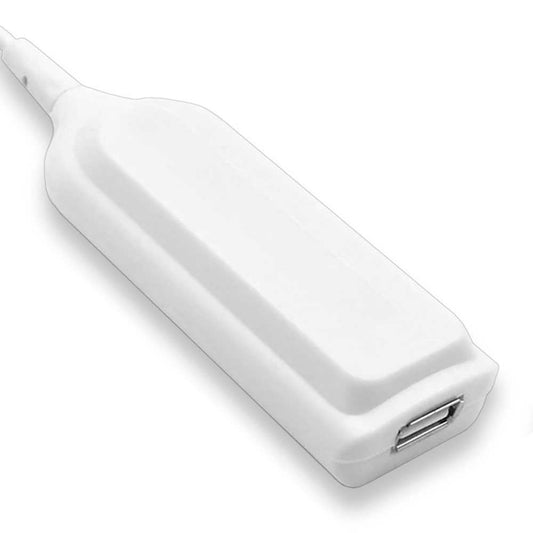 Ladrón Multipuerto Blanco Adaptador HUB de 4 Puertos USB 2.0 Extensor Divisor Splitter para Windows 10 7 PC Portátil