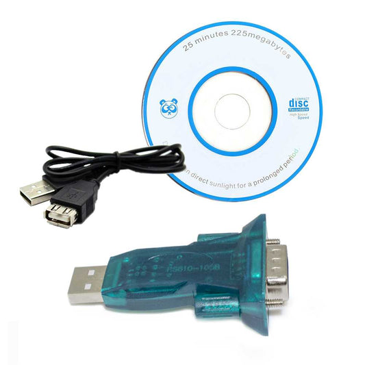 Conversor Adaptador USB 2.0 a RS232 RS 232 DB9 Puerto Serie COM Serial DB9 Convertidor para Ordenador PC Windows 7 XP