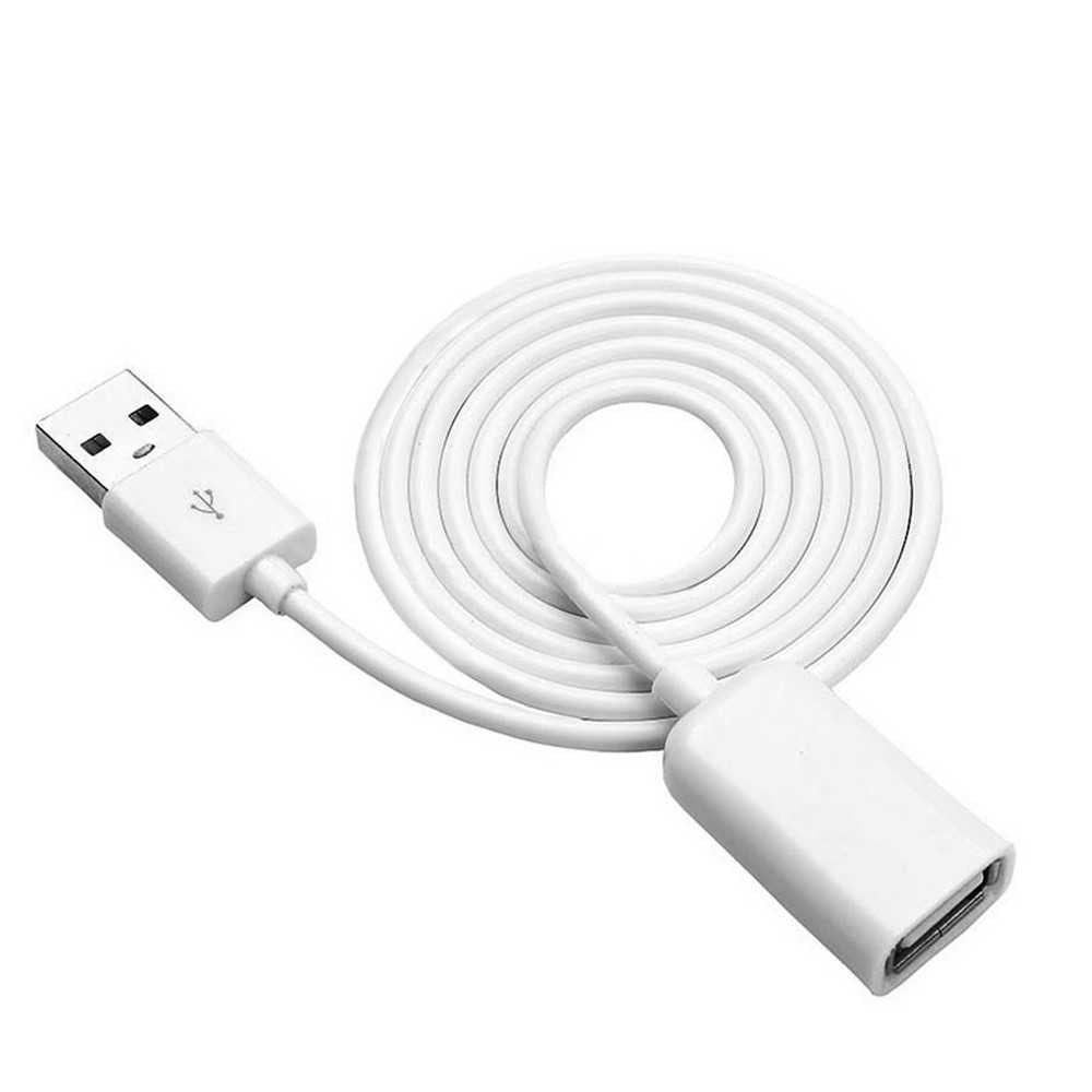 Cable de Extension Conector USB 2.0 Tipo A de Macho Hembra Blanco 1m L –  OcioDual