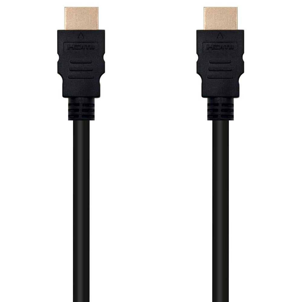 Nanocable Cable HDMI 1.4 de Alta Velocidad HEC Macho 1.8m Negro 10.15.1702 Audio Video con Ethernet para PC TV Monitor