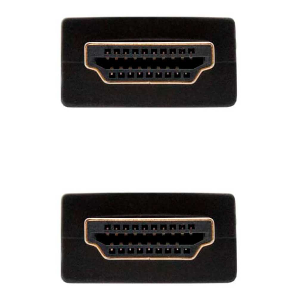 Nanocable Cable HDMI 1.4 de Alta Velocidad HEC Macho 1.8m Negro 10.15.1702 Audio Video con Ethernet para PC TV Monitor