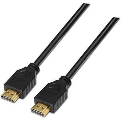 Cable con conexion tipo Hdmi V1.3 macho-macho A/M-A/M negro de 1.8m de Alta Velocidad