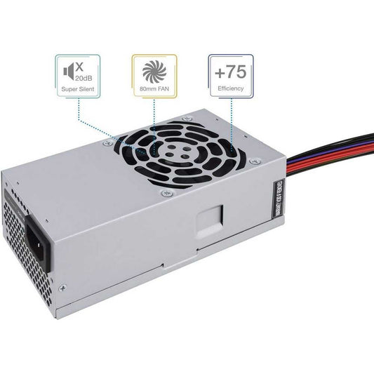 Fuente de Alimentacion Ecopower II de 500W TFX 12V V1.3 OEM Ventilador silencioso