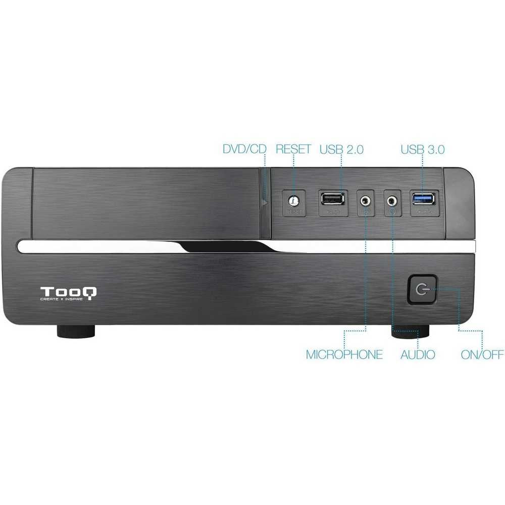 Tooq TQC-3005U3 - Caja De Ordenador (USB 3.0, 500 W), Color Negro