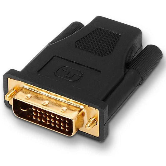 Aisens A118-0091 Adaptador Digital de DVI-D 24+1 Pines Macho a HDMI Hembra para PC Ordenador TV Monitor Conversor