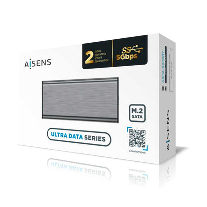 Carcasa externa ASM2-007GRY M.2 NGFF SSD SATA A USB3.1 GEN1 gris