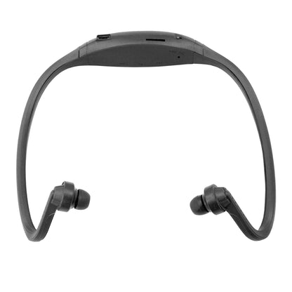 Auriculares Reproductor Bluetooth/MP3/Radio Deportivos Sin Cables Micro SD USB Sport Negro