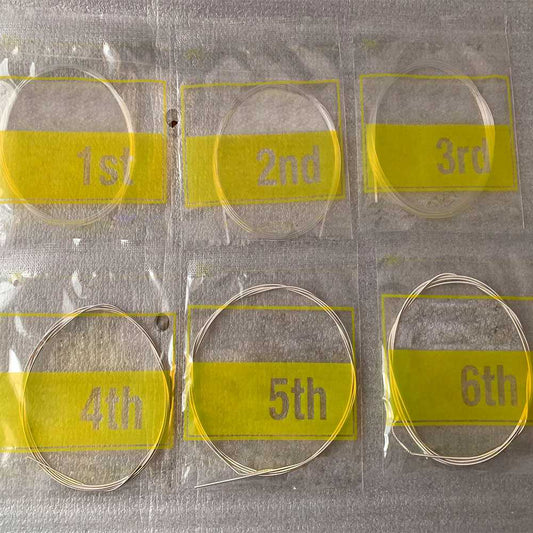 Lote De 6 Cuerdas para Guitarra Clasica Española Classical Nylon Musica GF80310