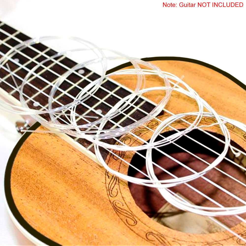 Lote De 6 Cuerdas para Guitarra Clasica Española Classical Nylon Musica GF80310