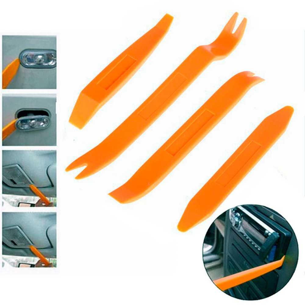 Kit de 4 herramientas para desmontar el salpicadero radio coche panel frontal