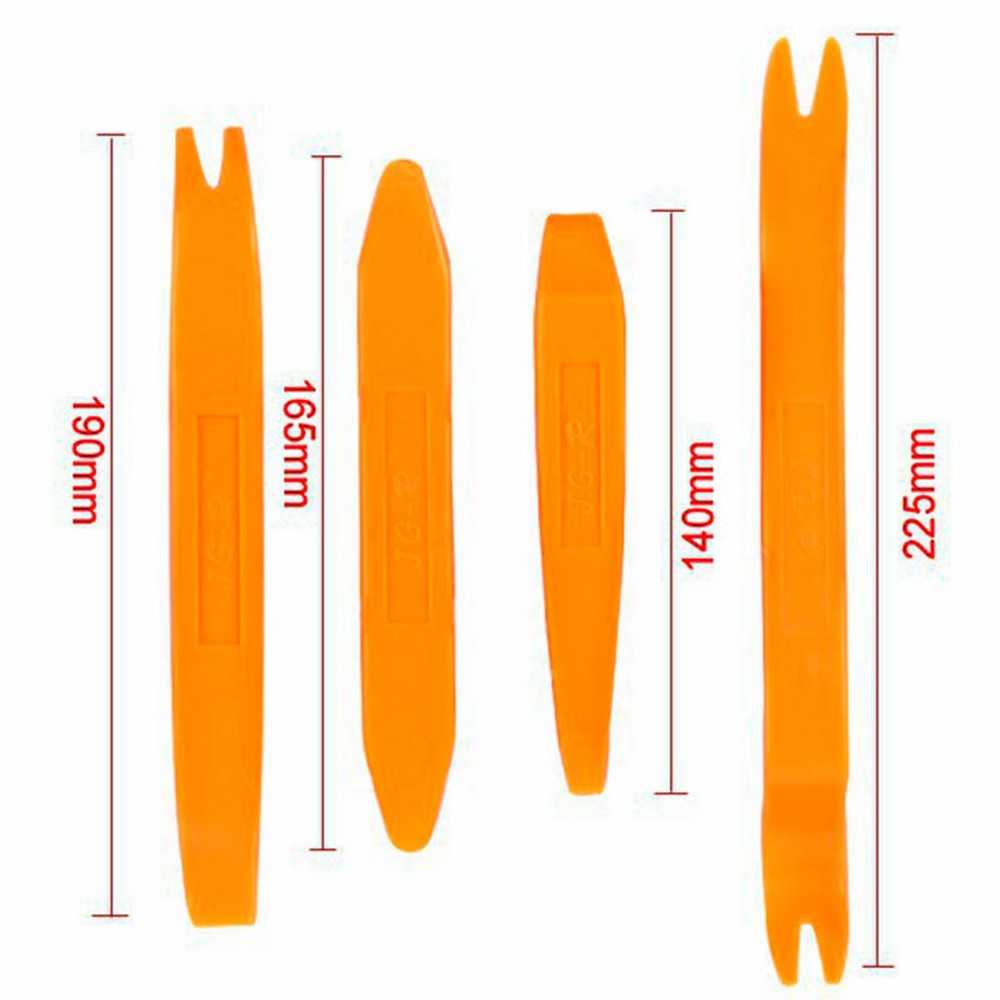 Kit de 4 herramientas para desmontar el salpicadero radio coche panel frontal
