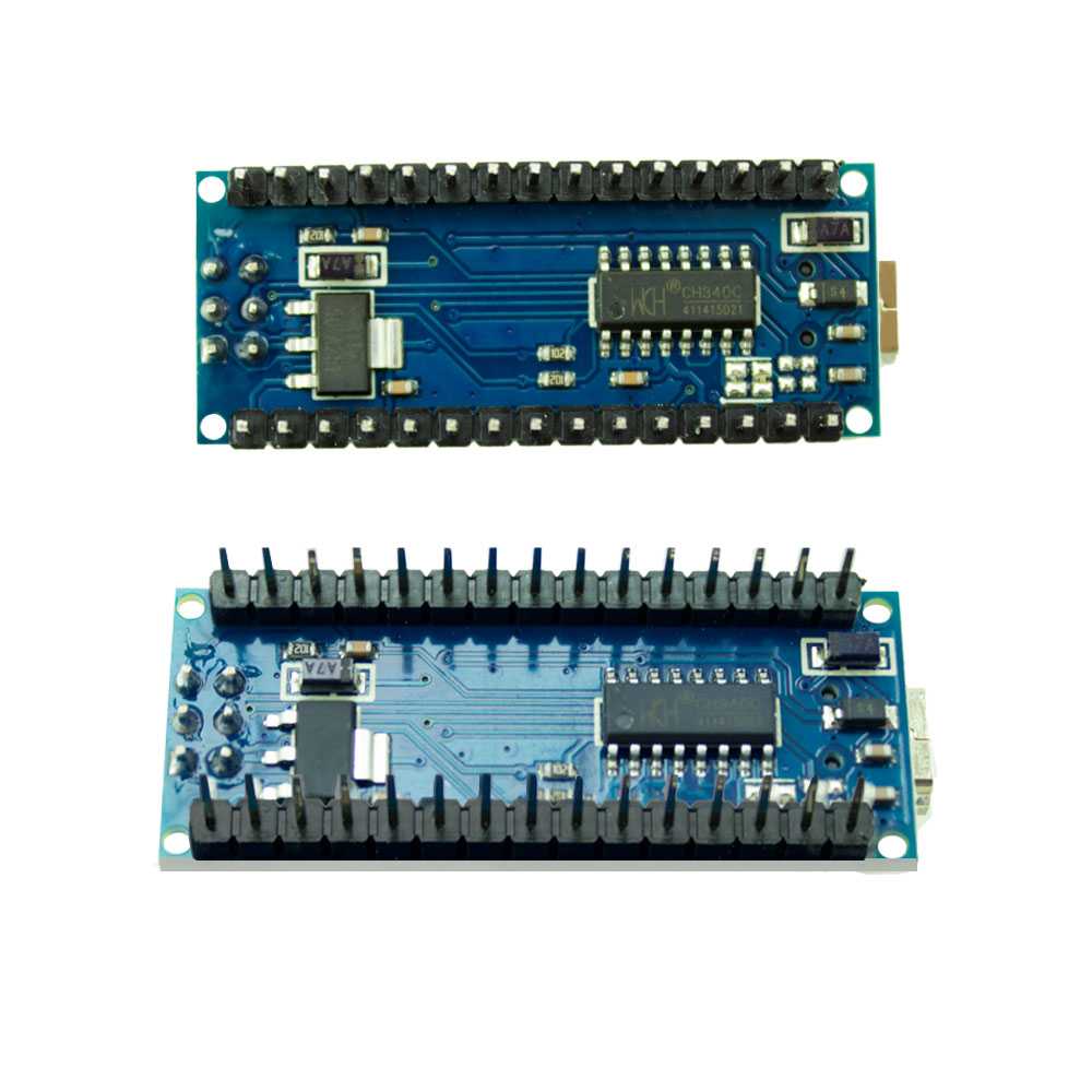 Nano V3.0 Controller Board Atmega328P CH340G Soldado 100% Compatible Arduin Nano USB Driver