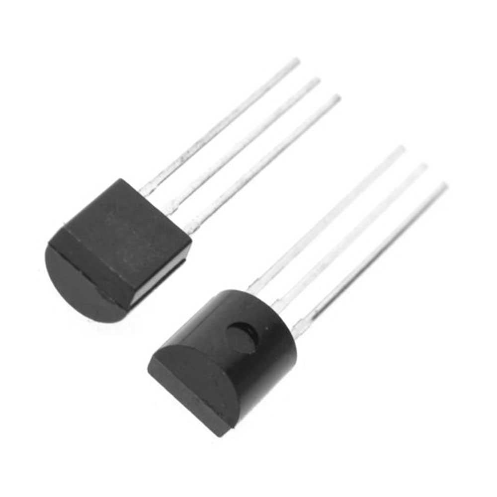 20x 2N2222A Transistor NPN TO-92 40V 800MA 300MHZ para Proyectos Electrónica Robótica Raspberry