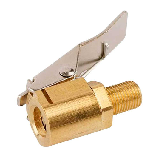 Boquilla de Inflado Neumatico 8mm con Clip de Cabeza Abrazadera Fijacion Neumaticos Valvulas Schrader Bomba Automovil Conversion Rapida para Valvula Americana Rueda Coche