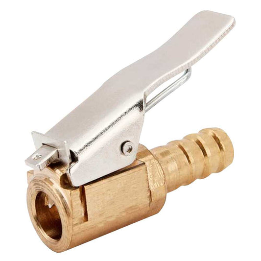 Boquilla de Inflado Neumatico 8mm con Clip de Cabeza Abrazadera Fijacion Neumaticos Valvulas Schrader Bomba Automovil Conversion Rapida para Valvula Americana Rueda Coche