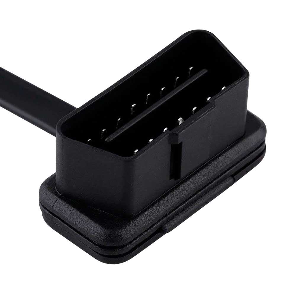 Cable de extensión de OBD2 OBDII Macho 16Pin al conectador de diagnóstico Femenino