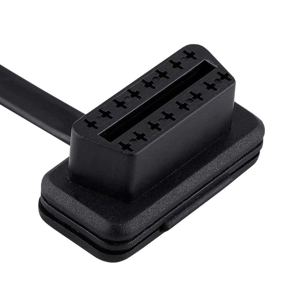 Cable de extensión de OBD2 OBDII Macho 16Pin al conectador de diagnóstico Femenino