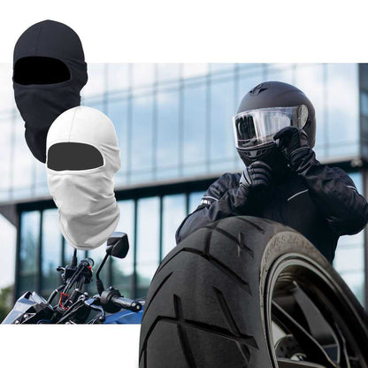 Pasamontañas Bufanda Protector UV Negro para Deportes al Aire Libre Esqui Dias Frios Invierno Airsoft Paintball