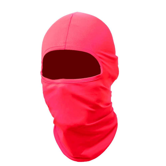 Pasamontañas Bufanda Protector UV Rosa para Deportes al Aire Libre Esqui Dias Frios Invierno Airsoft Paintball