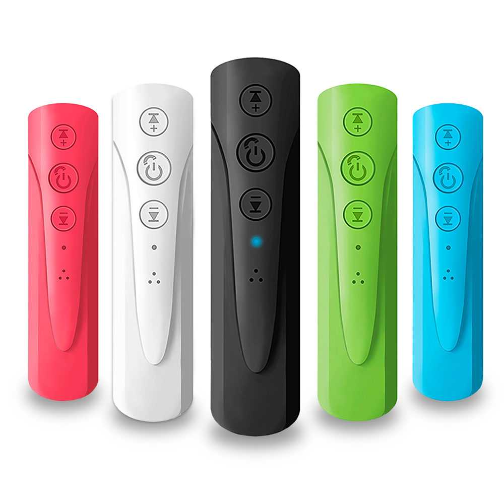 Receptor de Audio Inalámbrico Bluetooth 4.1 Jack 3.5mm Manos Libres Coche Negro